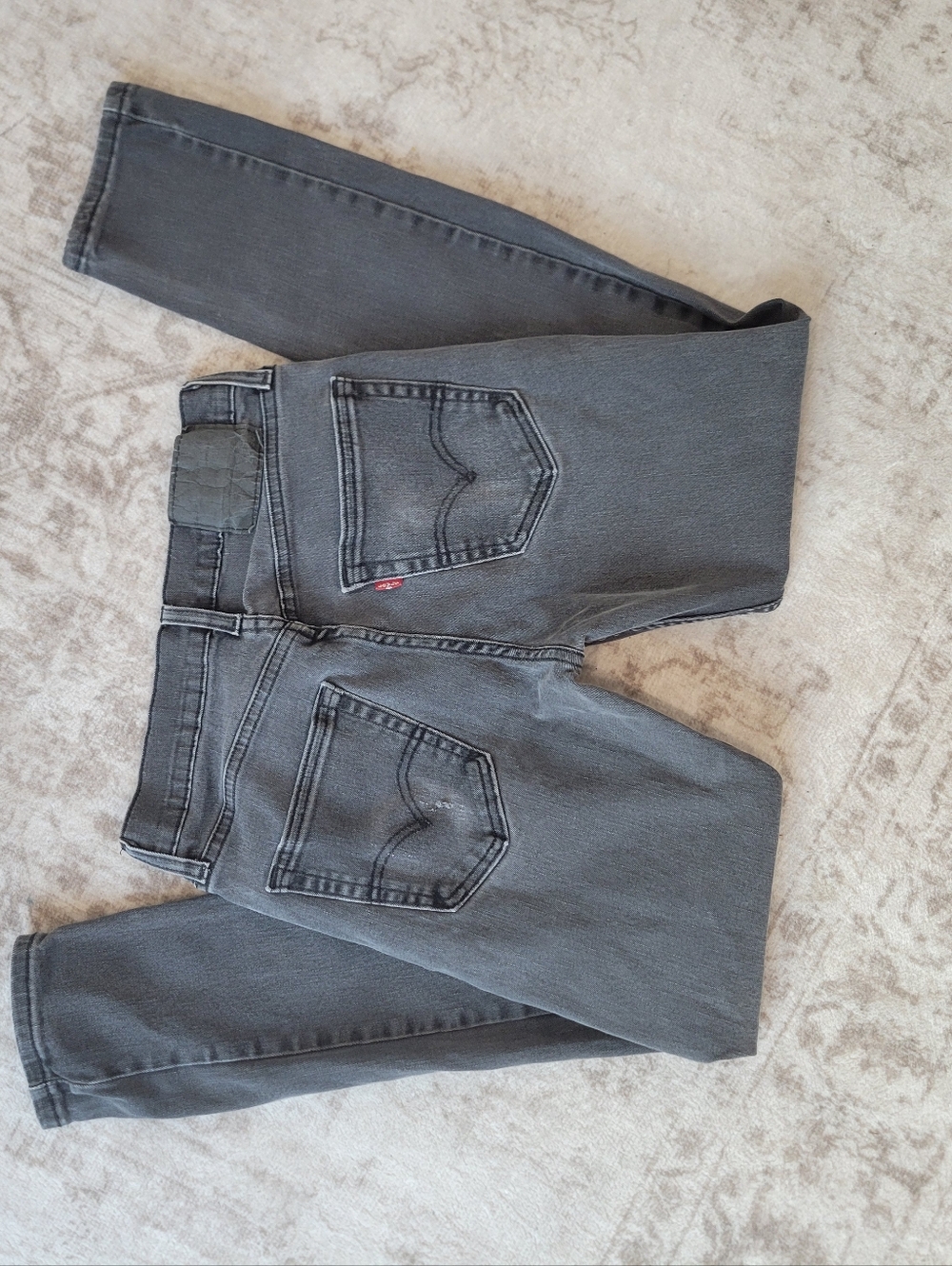 Levi’s Water<Less Skinny Jeans Womens 28x30 Faded Black - Picture 4 of 6